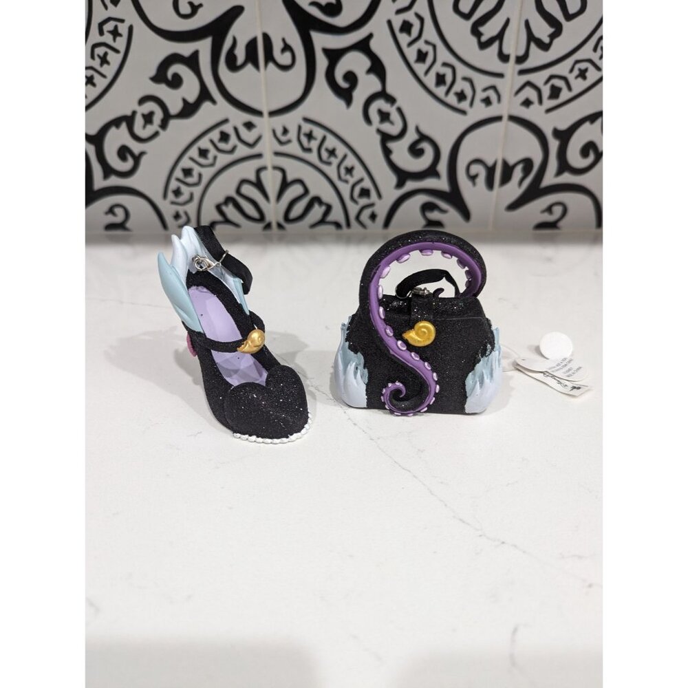 Disney Parks Shoe & Purse Ornaments The Little Mermaid Ursula Runway
